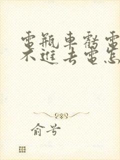 电瓶车亏电了充不进去电怎么办