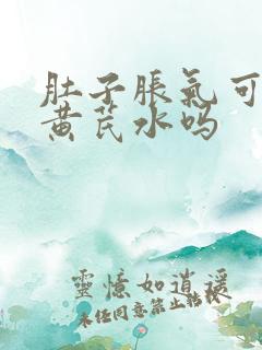 肚子胀气可以喝黄芪水吗