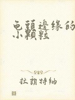 龟头边缘的一排小颗粒