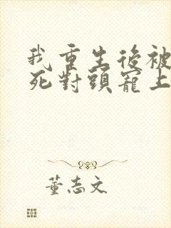 我重生后被渣男死对头宠上天