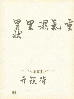 胃里湿气重的症状