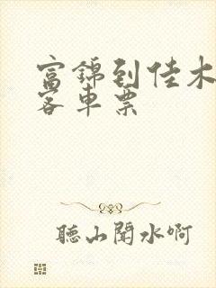 富锦到佳木斯的客车票