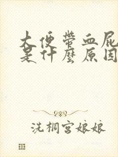 大便带血屁眼疼是什么原因