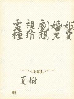 电视剧婚姻的两种猜想免费观看全集