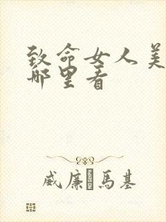 致命女人美剧在哪里看