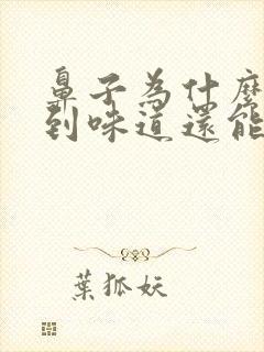 鼻子为什么闻不到味道还能治好吗