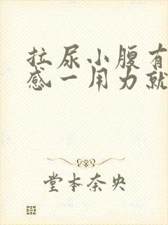 拉尿小腹有刺痛感一用力就痛