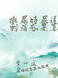 撒尿时尿道口有刺痛感是怎么回事