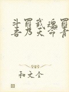 斗罗武魂罗三炮吾乃天命青龙