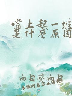 嘴上起一堆小泡是什么原因