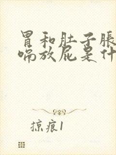 胃和肚子胀气打嗝放屁是什么原因