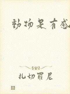 动物是有感情的