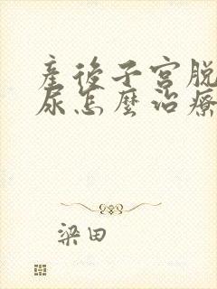 产后子宫脱垂漏尿怎么治疗