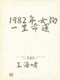 1982年女狗一生命运