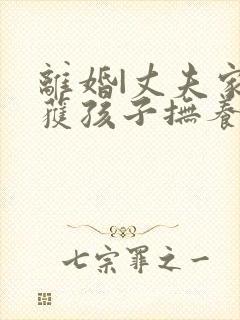 离婚|丈夫家暴获孩子抚养权