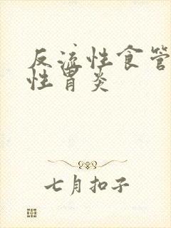 反流性食管炎急性胃炎