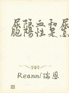 尿隐血和尿白细胞阳性是怎么回事