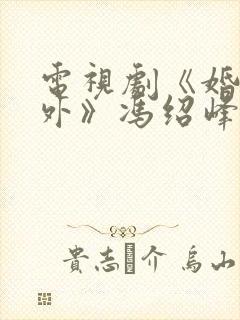 电视剧《婚里婚外》冯绍峰