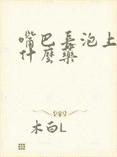 嘴巴长泡上火吃什么药