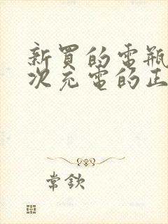 新买的电瓶第一次充电的正确方法