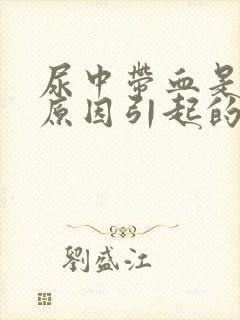 尿中带血是什么原因引起的