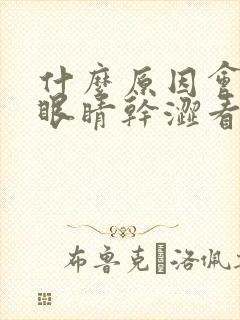 什么原因会引起眼睛干涩看东西模糊