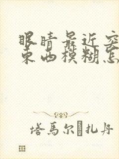 眼睛最近突然看东西模糊怎么回事