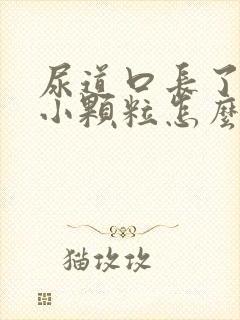 尿道口长了很多小颗粒怎么回事