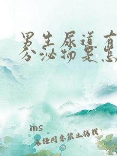 男生尿道有白色分泌物是怎么回事