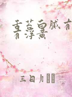 舌苔白腻有齿痕有浮黄