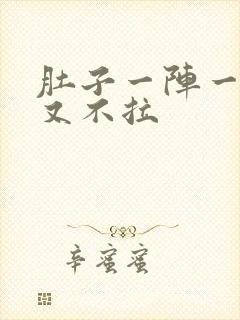 肚子一阵一阵痛又不拉