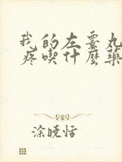 我的左睾丸有点疼吃什么药