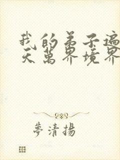 我的弟子遍布诸天万界境界划分