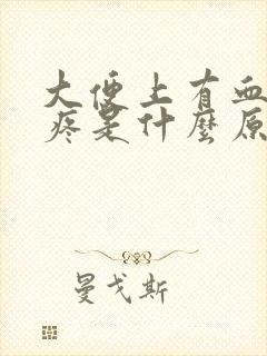 大便上有血肛门疼是什么原因