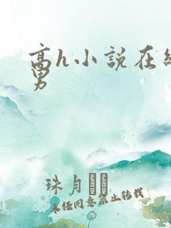 高h小说在线男男