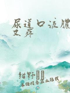 尿道口流脓又痒又疼