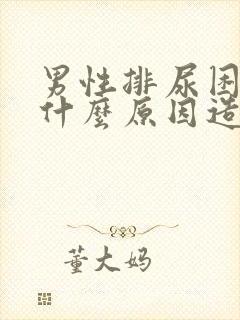 男性排尿困难是什么原因造成的?