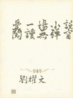 爱一场小说免费阅读无弹窗全文