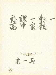 补课一对一上门高中家教