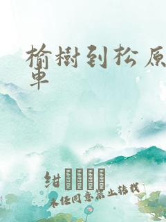 榆树到松原的客车