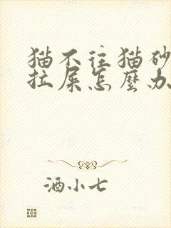 猫不往猫砂盆里拉屎怎么办