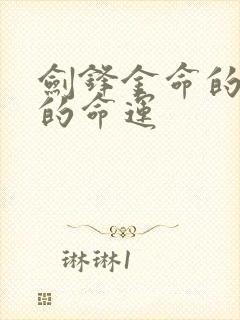 剑锋金命的女人的命运