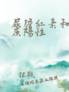 尿胆红素和尿胆原阳性