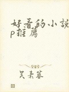 好看的小说app推荐