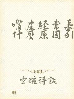 嘴皮经常长泡是什么原因引起的