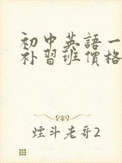 初中英语一对一补习班价格