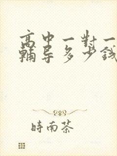 高中一对一数学辅导多少钱一节课