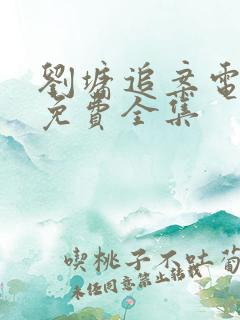 刘墉追案电视剧免费全集