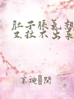 肚子胀气想大便又拉不出来怎么办