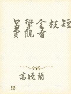 另攀金枝短剧免费观看